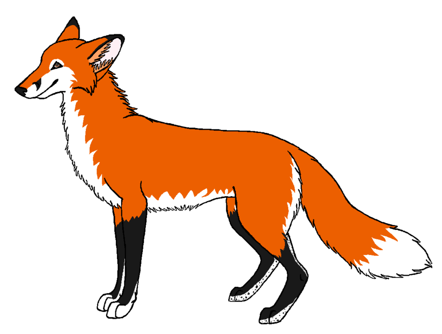 Red Fox Contest Entry by wolfforce58 on Clipart library