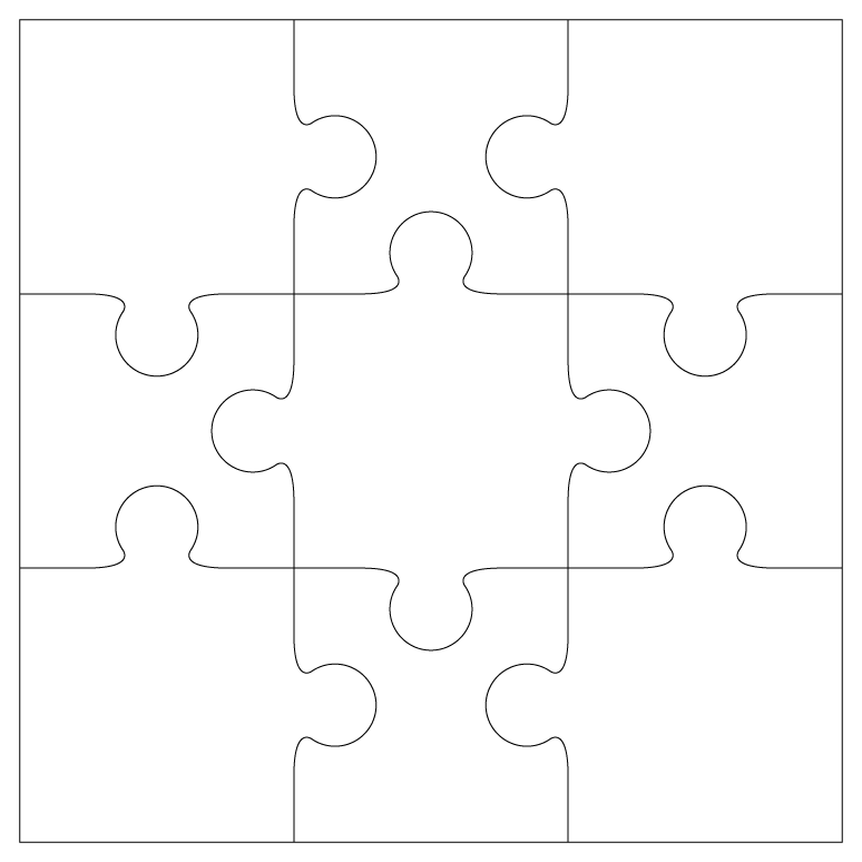 Big Puzzle Piece Template from clipart-library.com