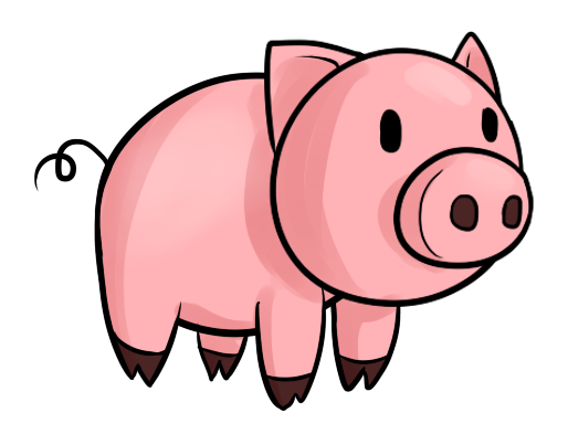 Free Cartoon Pig Clip Art