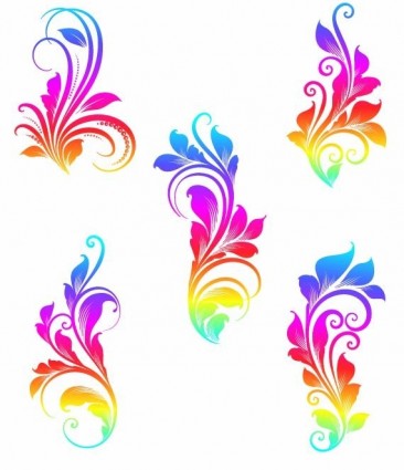 Floral swirls clipart free Free vector for free download (about 20 