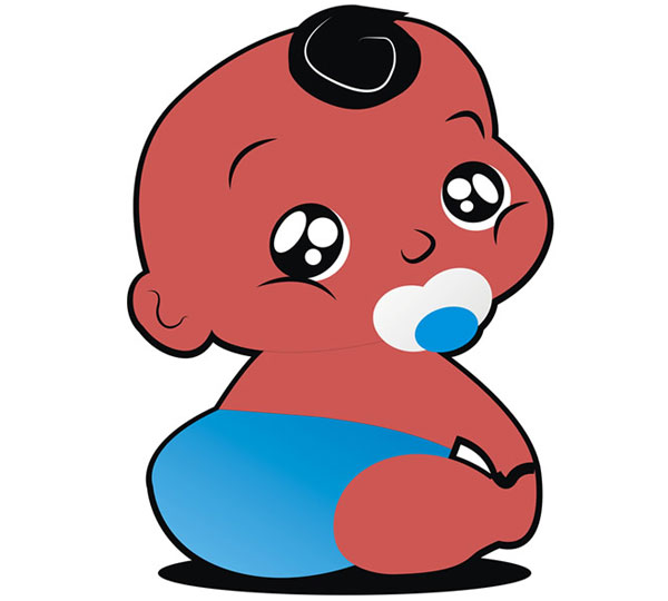 Cartoon Picture Of A Baby 