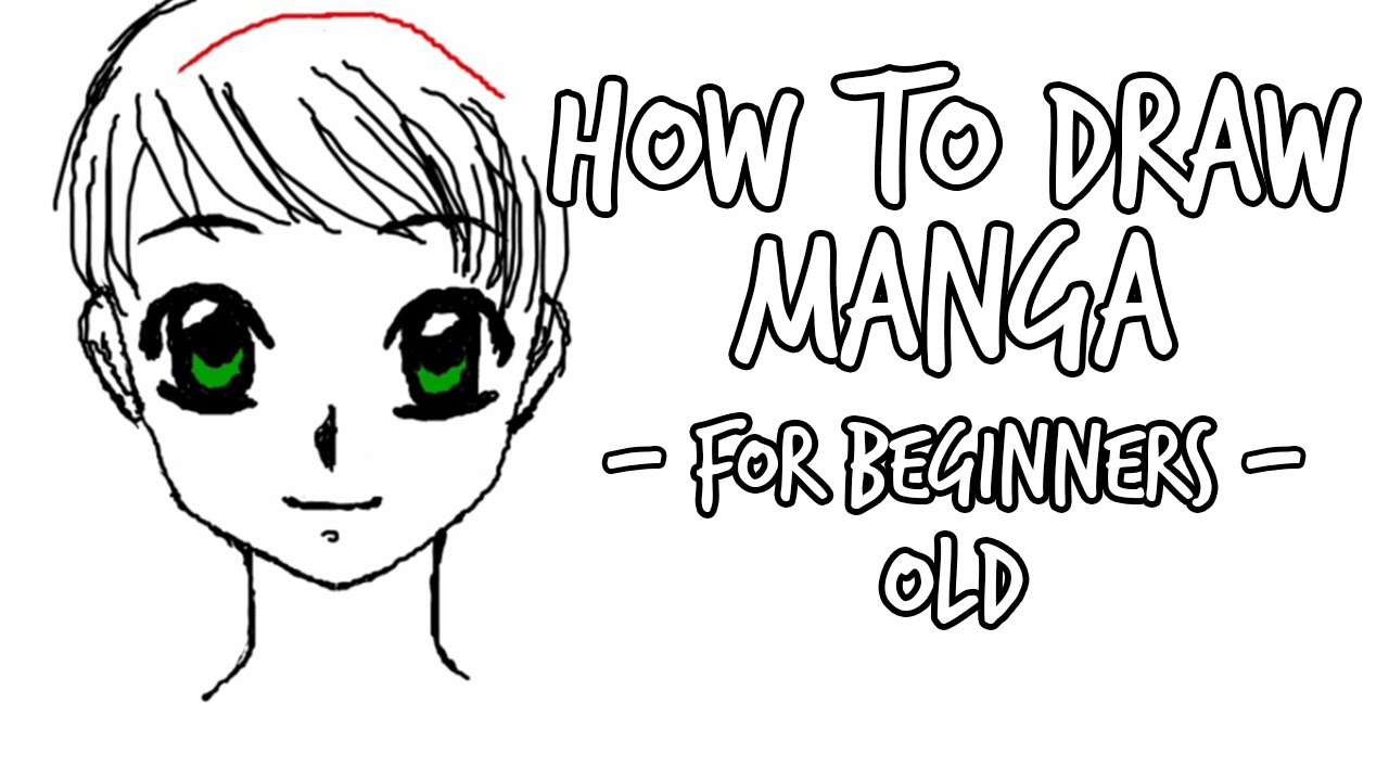 How to Draw: Manga face female -for beginners- - YouTube