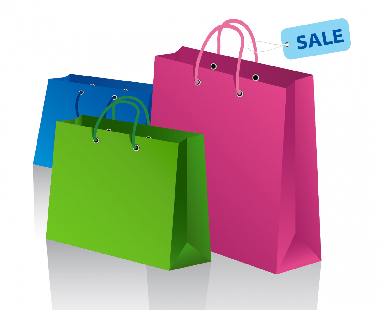 Shopping bags Free Vector 