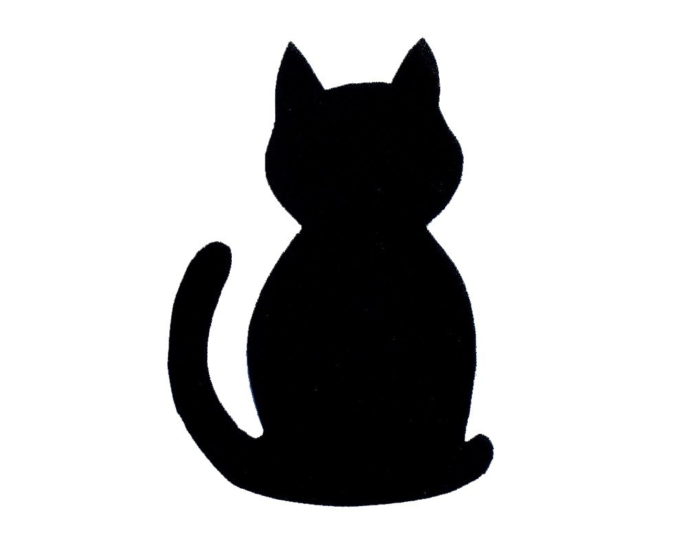 Free Black Cat Silhouette Template Download Free Black Cat Silhouette Template Png Images Free Cliparts On Clipart Library