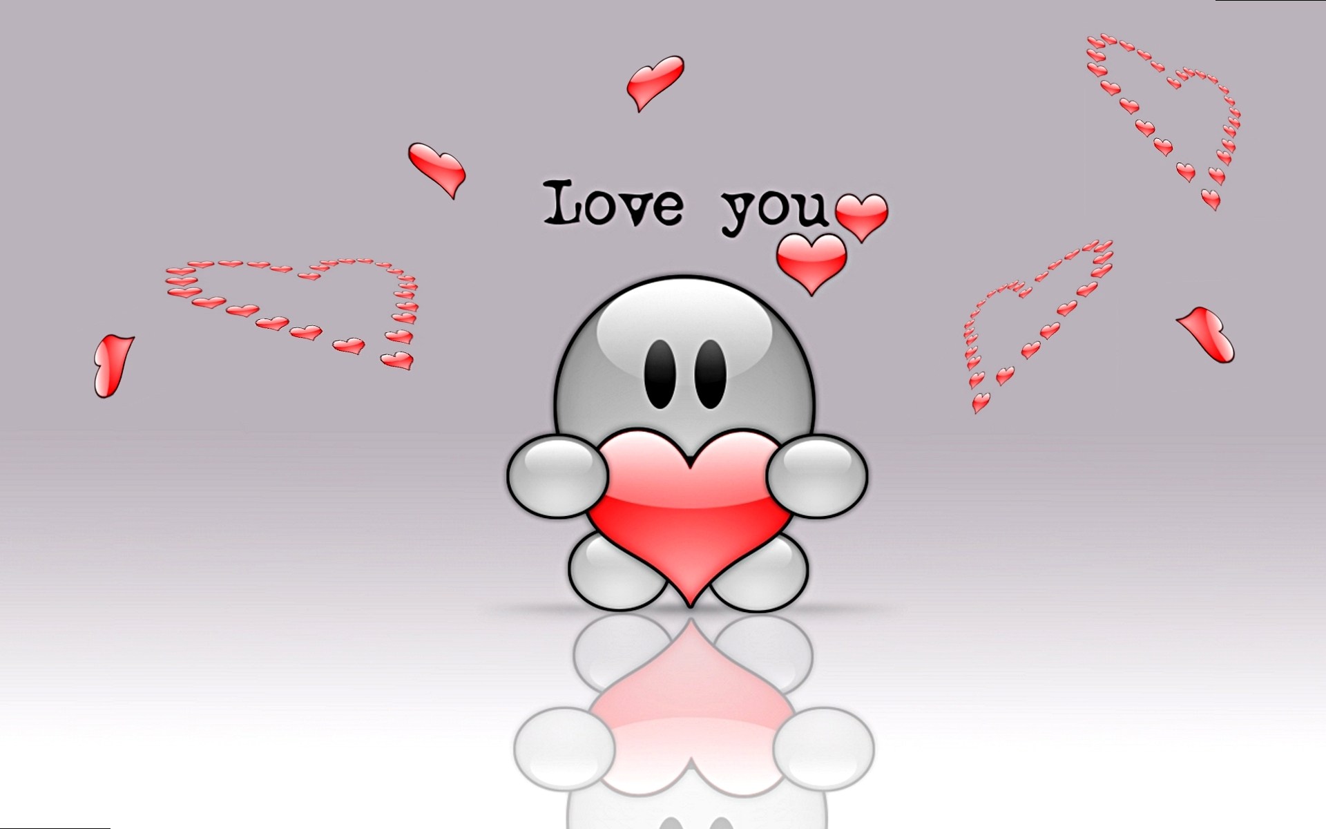 i love you backgrounds for computer