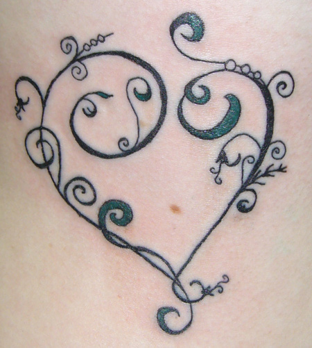 Heart Tattoos Clip Art Library