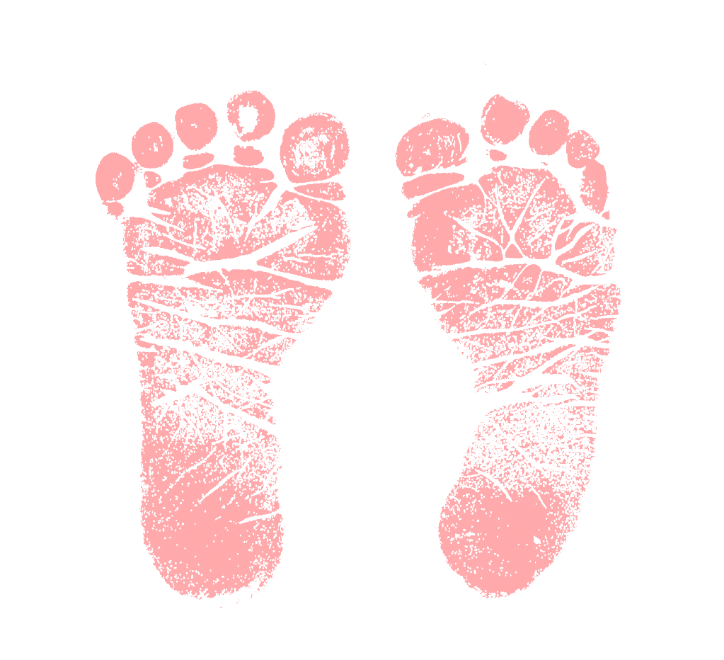 baby footprint template printable