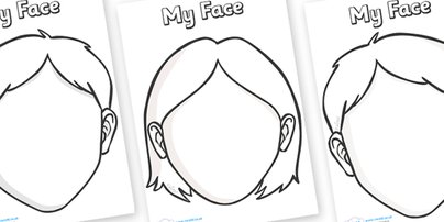 blank child face template | fashionnow.website - clipart free