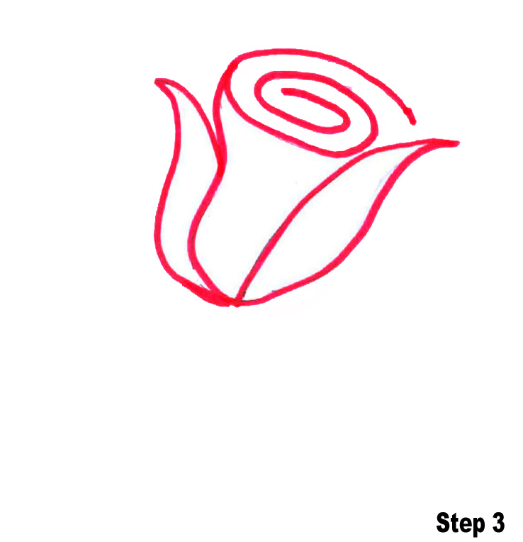 Featured image of post Roses Drawing Easy For Kids : This rose is the perfect thing to draw for someone you love, or just for fun!