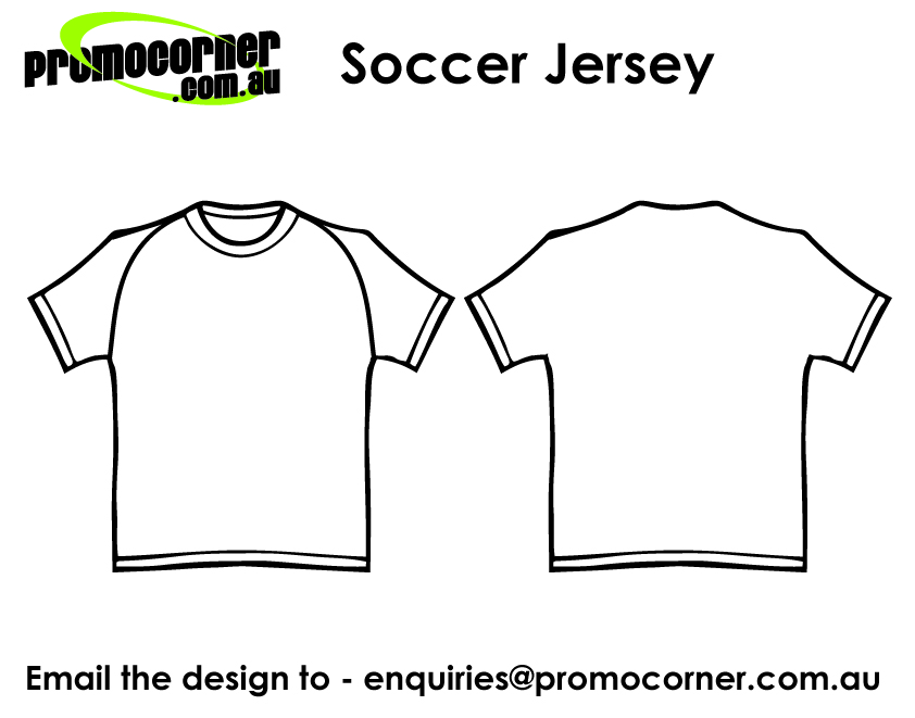 Free Blank Soccer Jersey Template Download Free Blank Soccer Jersey 