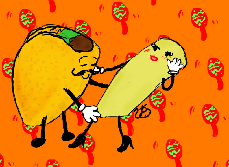 dancing taco clipart transparent