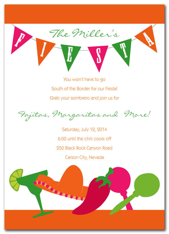 fiesta invitation template