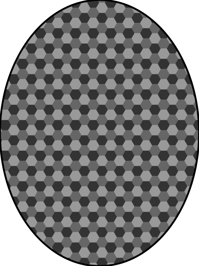 Pattern honeycomb gray Clipart, vector clip art online, royalty 