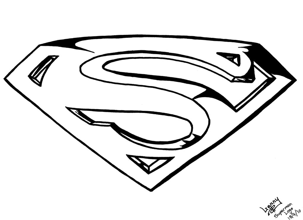 Superman Logo by LeNNyOweN on Clipart library
