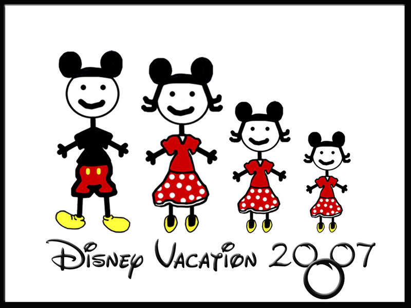 Mickey Stick figure family | The DIS Disney Discussion Forums 