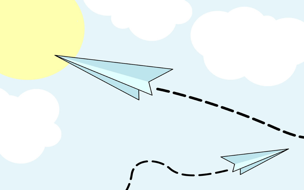 free animated airplane clipart - photo #38