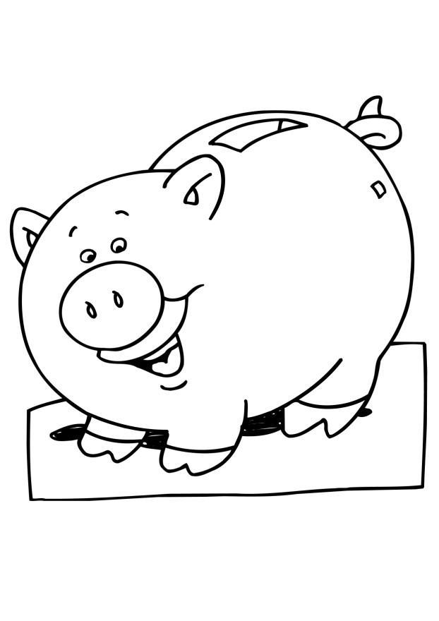 Piggy Bank Template For Kids Images  Pictures - Becuo