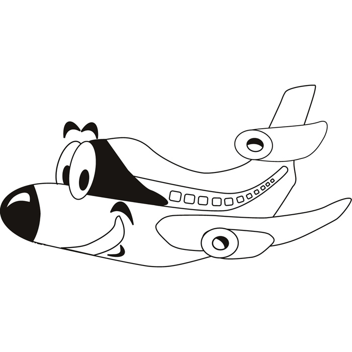 Cartoon Plane Wall Sticker Airplane Wall Decal Art | eBay