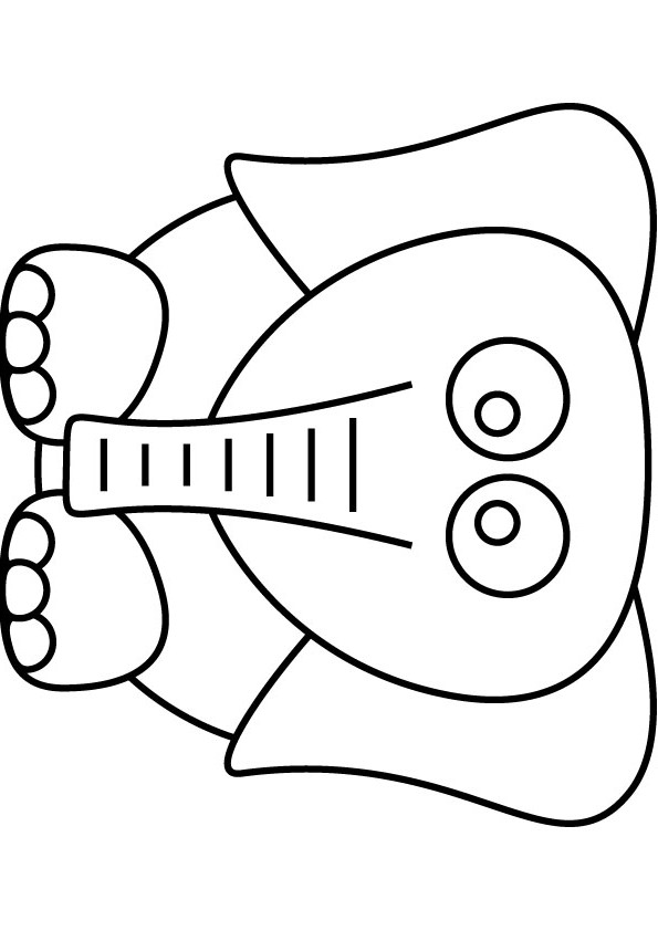 Download free elephant dumbo coloring book - Clipart library 