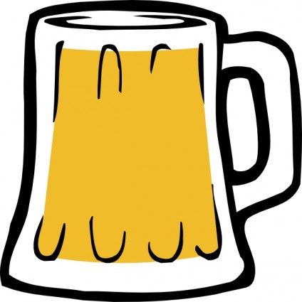 Beer Mug clip art Vector clip art - Free vector for free download