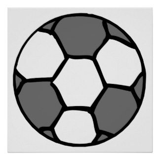 Soccer Ball Graphic Posters, Soccer Ball Graphic Prints, Art 