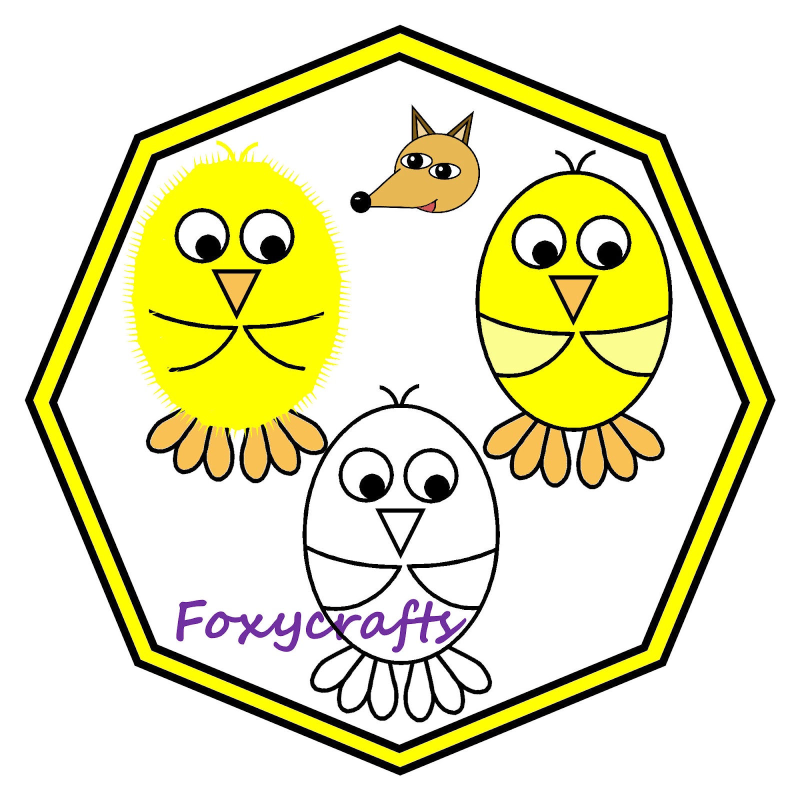 Foxycrafts: Easter Chick