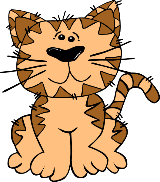 Cartoon Cat 2 Clip Art at Clipart library - vector clip art online 