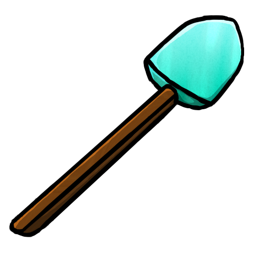 Minecraft Diamond Shovel Icon, PNG ClipArt Image | IconBug.com