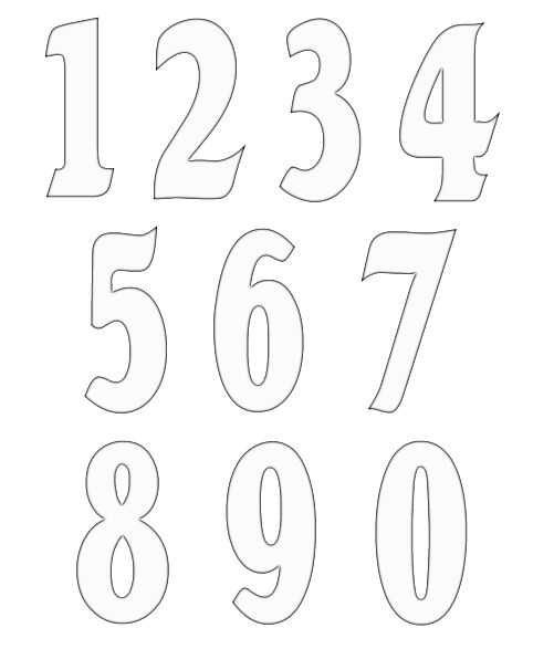 Clipart Numbers | Numbers Clipart