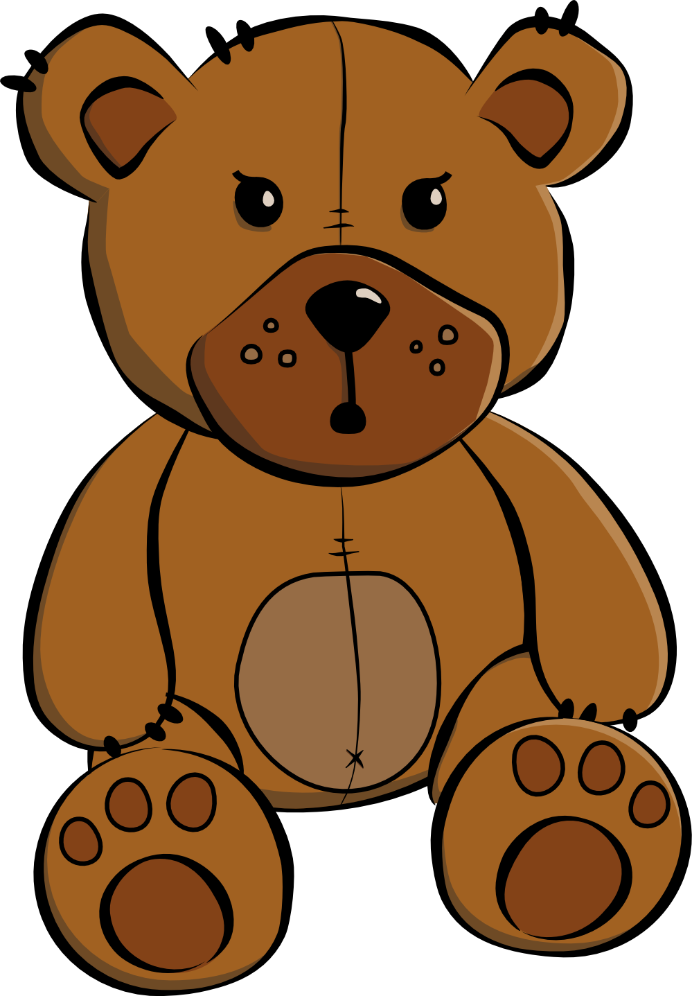 Free Outline Of A Teddy Bear Download Free Outline Of A Teddy Bear Png 