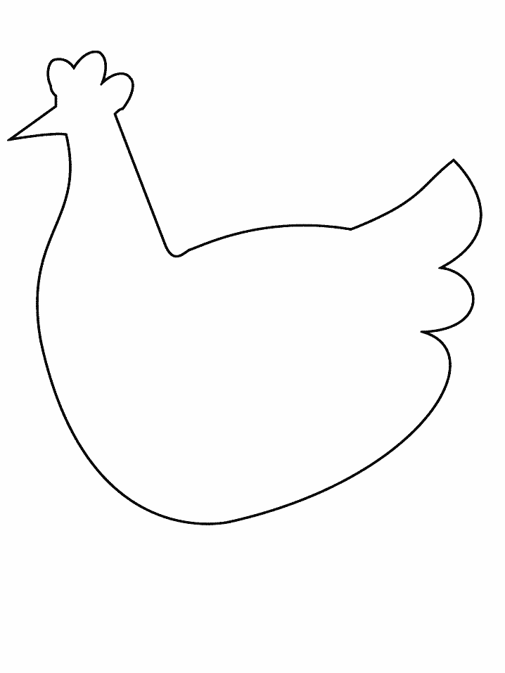 Free Chicken Outline Download Free Chicken Outline Png Images Free