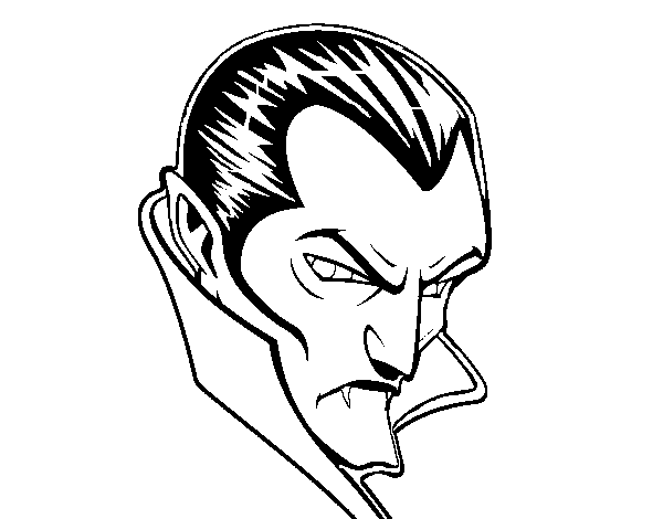 drawings of dracula Colouring Pages (page 3)