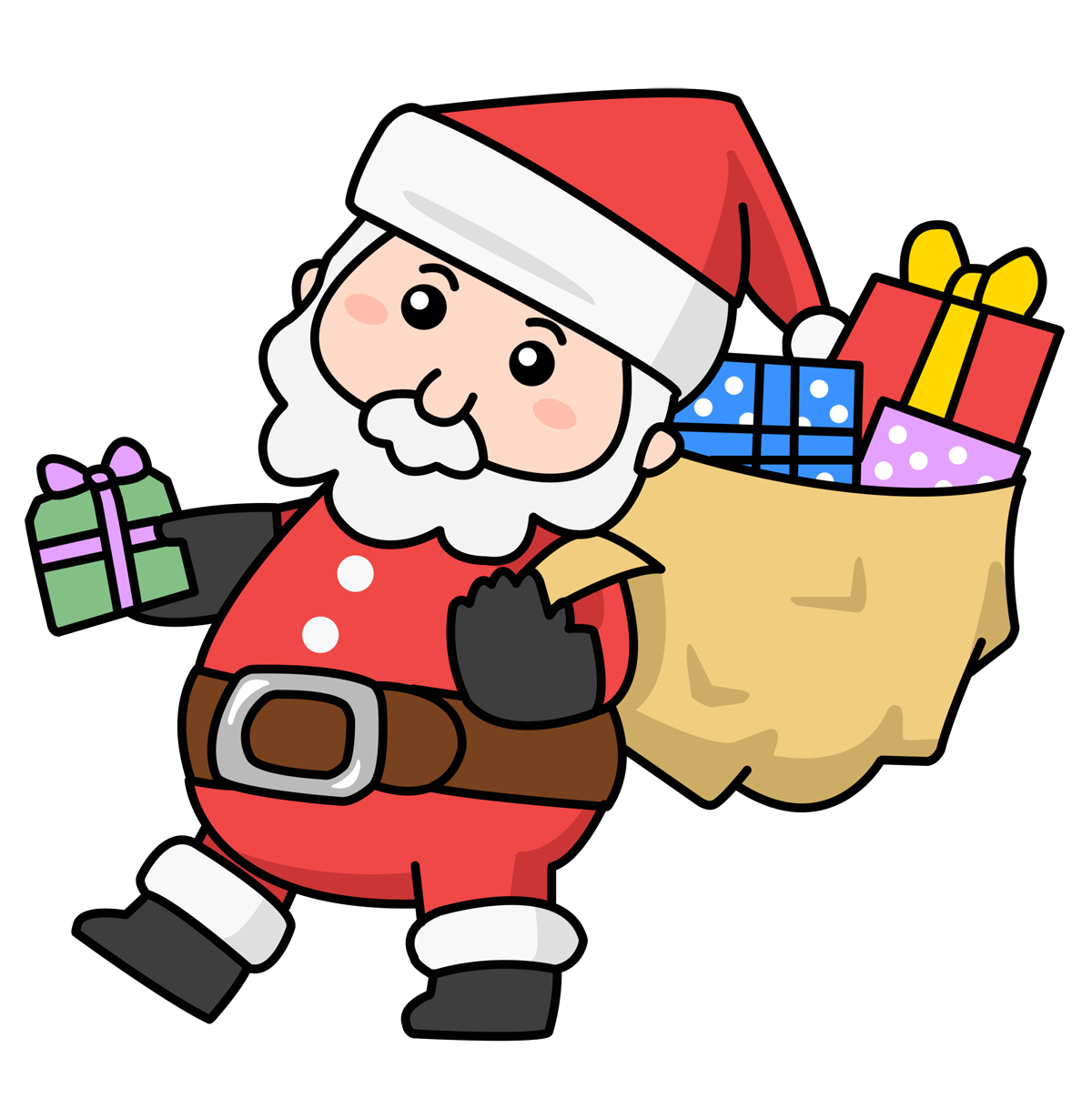 Free Animated Santa Clipart, Download Free Clip Art, Free Clip Art on