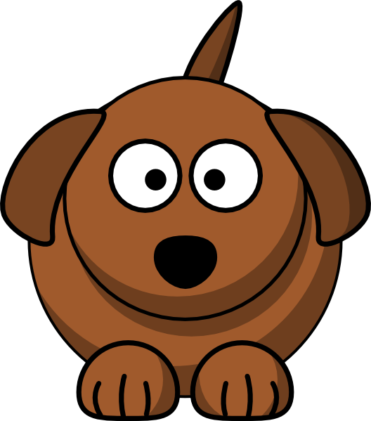 Cartoon Dog Without Bone clip art - vector clip art online 