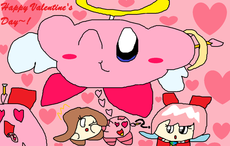 Cupid Kirby Spreads the Love! by KirbyKirbyKirby1992 on Clipart library