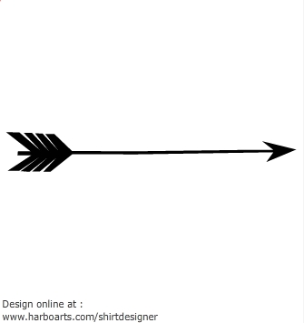 Valentine arrow – Vector Graphic | Online Design Software  Vector 
