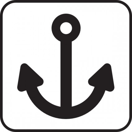 Ship Anchor clip art Free vector in Open office drawing svg (  