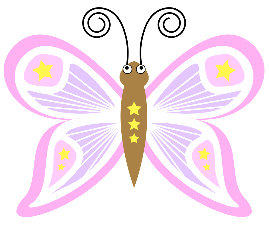 Little butterfly Clipart, vector clip art online, royalty free 