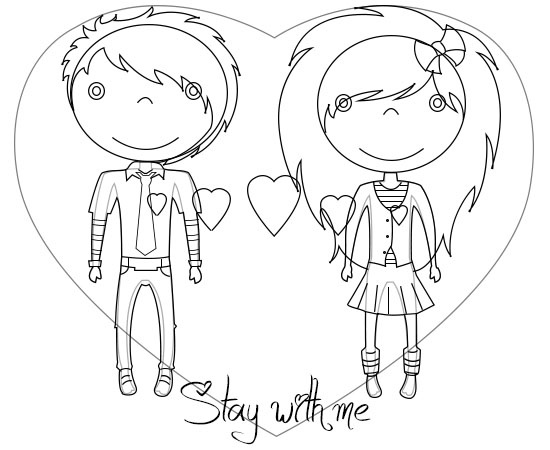Free Cartoon Love Couple To Draw, Download Free Cartoon Love Couple To Draw  png images, Free ClipArts on Clipart Library