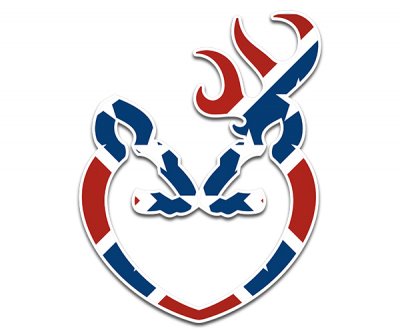 Pix For Browning Buckmark Decal Rebel Flag