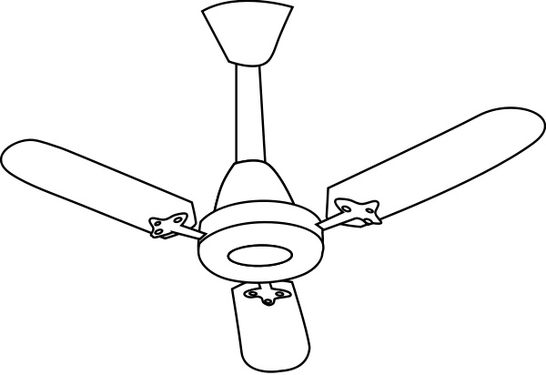Ceiling Fan Drawing | Clipart library - Free Clipart Images