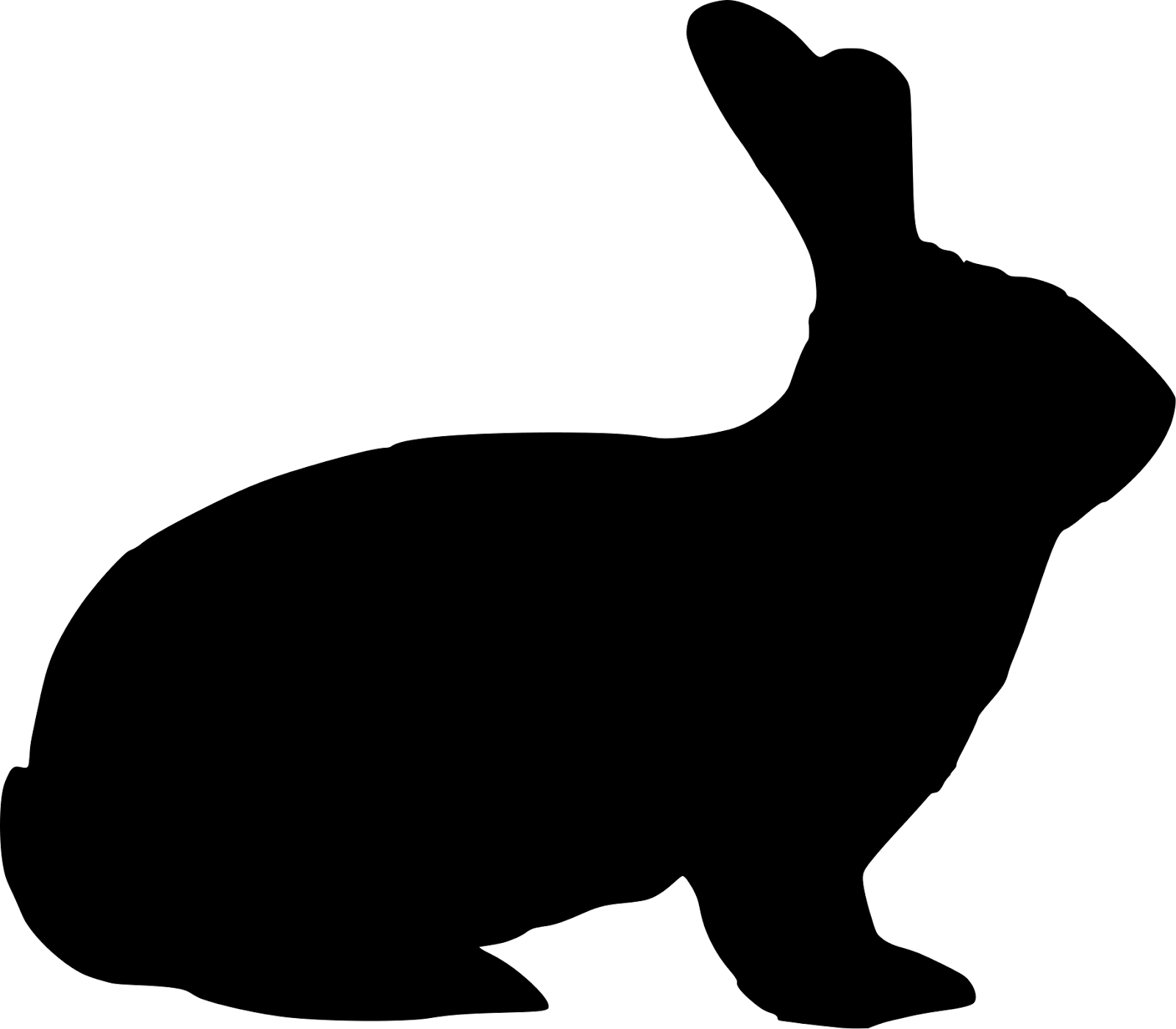 Rabbit Head Silhouette Images  Pictures - Becuo