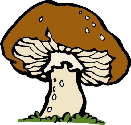 Download Big Mushroom clip art Vector Free