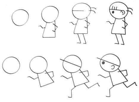 Featured image of post How To Draw A Cartoon Person Step By Step For Beginners