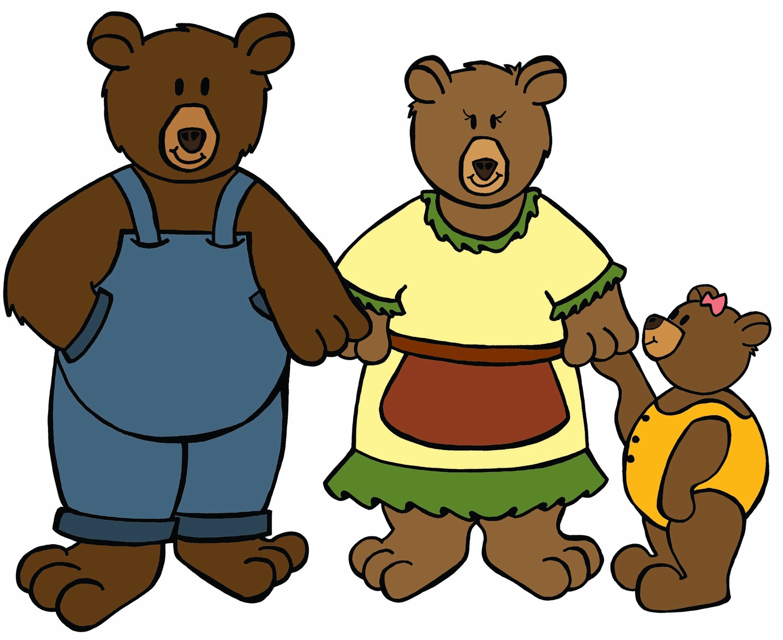 Free Three Bears, Download Free Three Bears png images, Free ClipArts on  Clipart Library