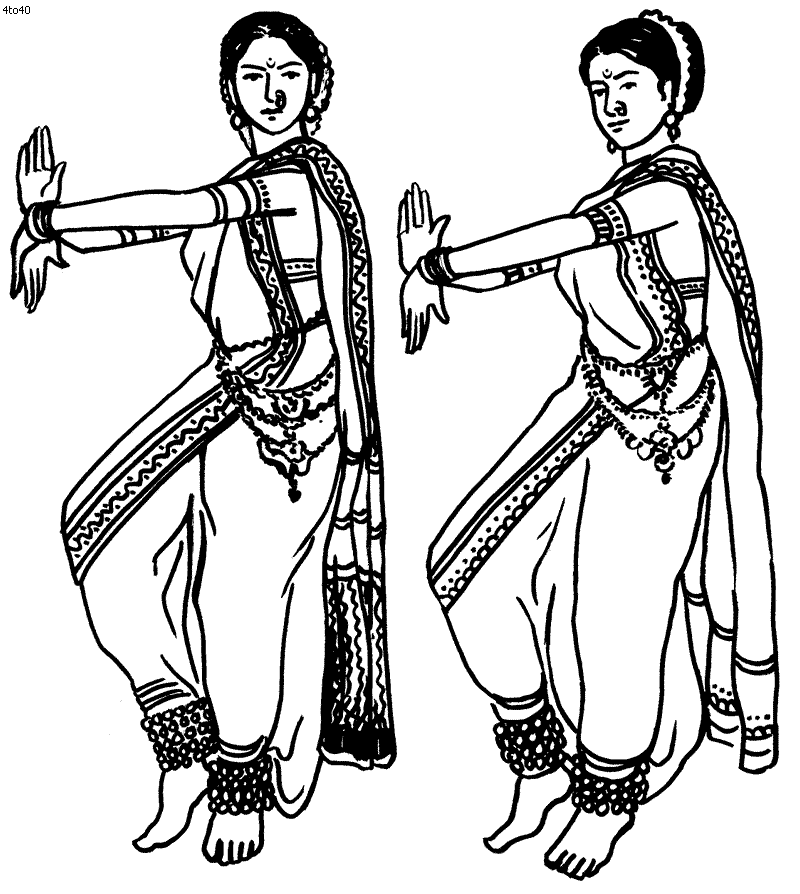 A Cartoon Of People Dancing