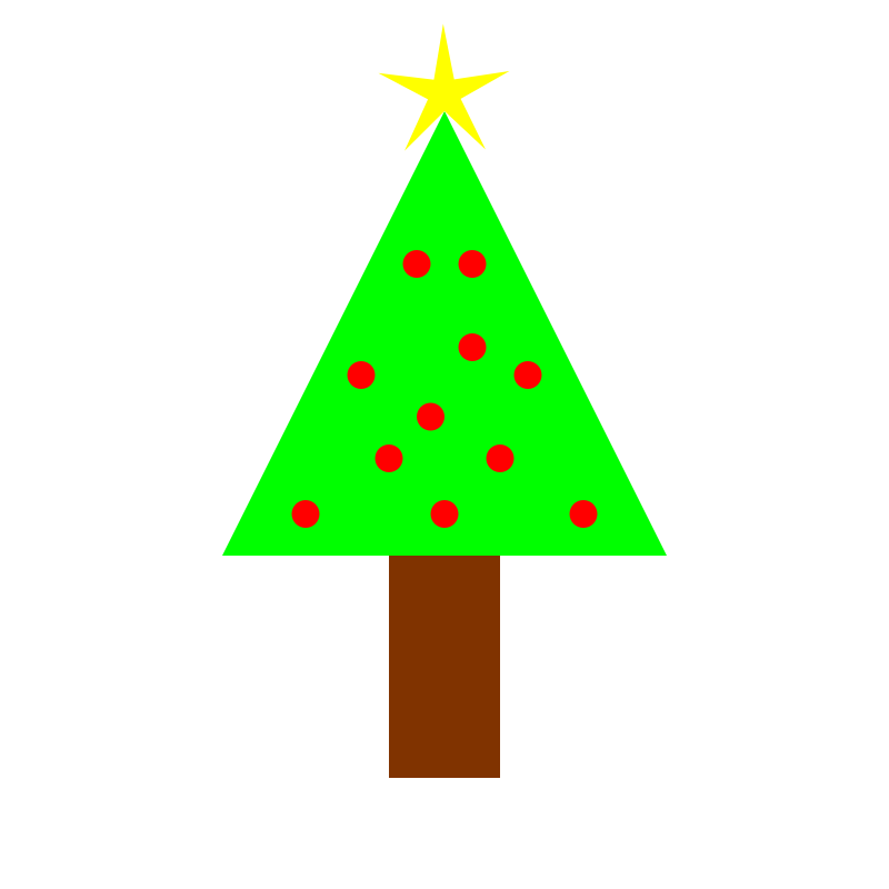Christmas tree Free Vector 