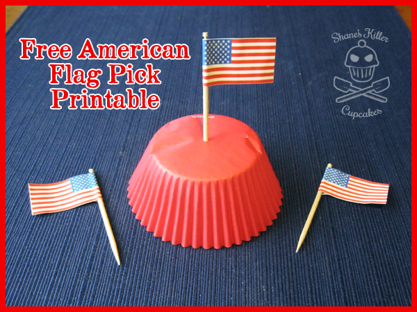 american flag | Shane's Killer Cupcakes