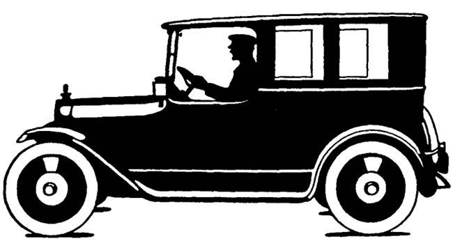 1920s car silhouettes | antique-car Pictures (Click For Larger 
