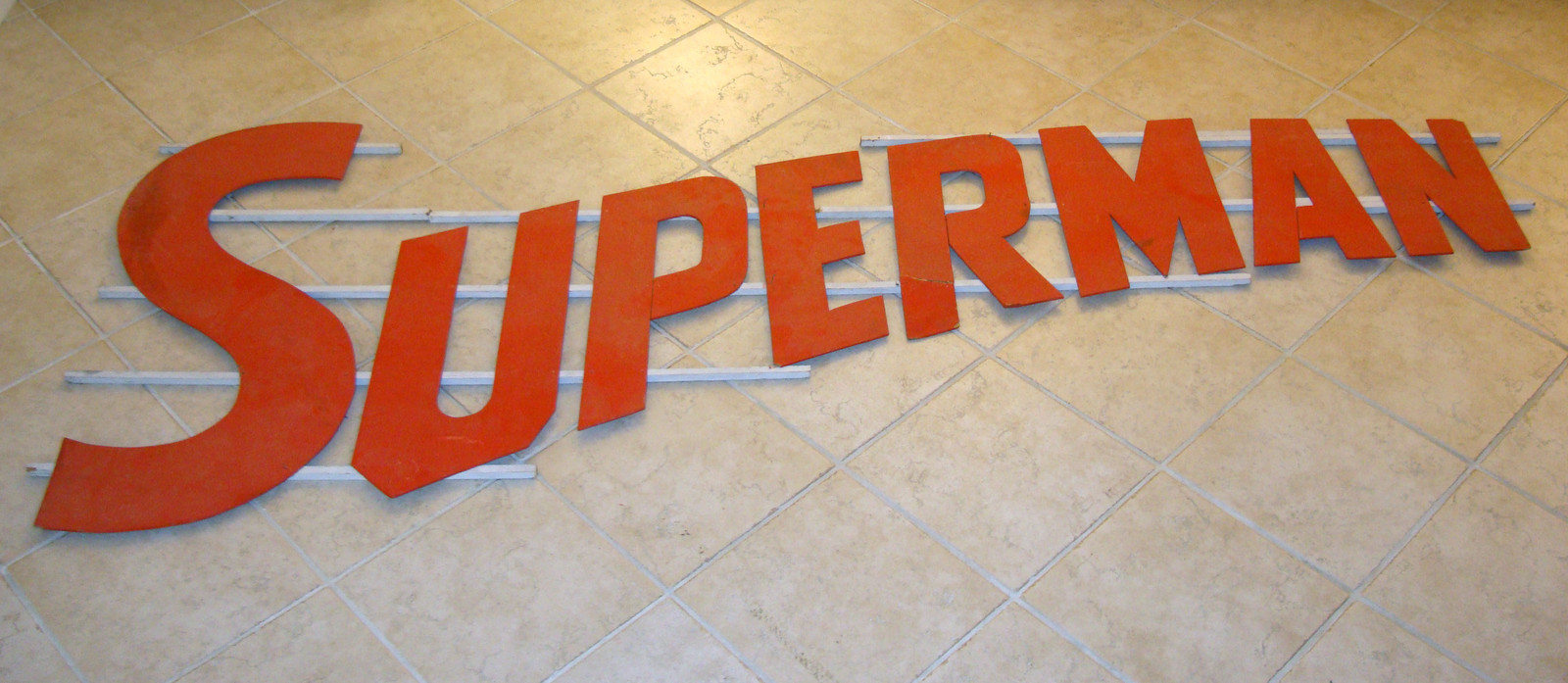 Collecting Superman | Someone buy me this: Superman movie marquee 